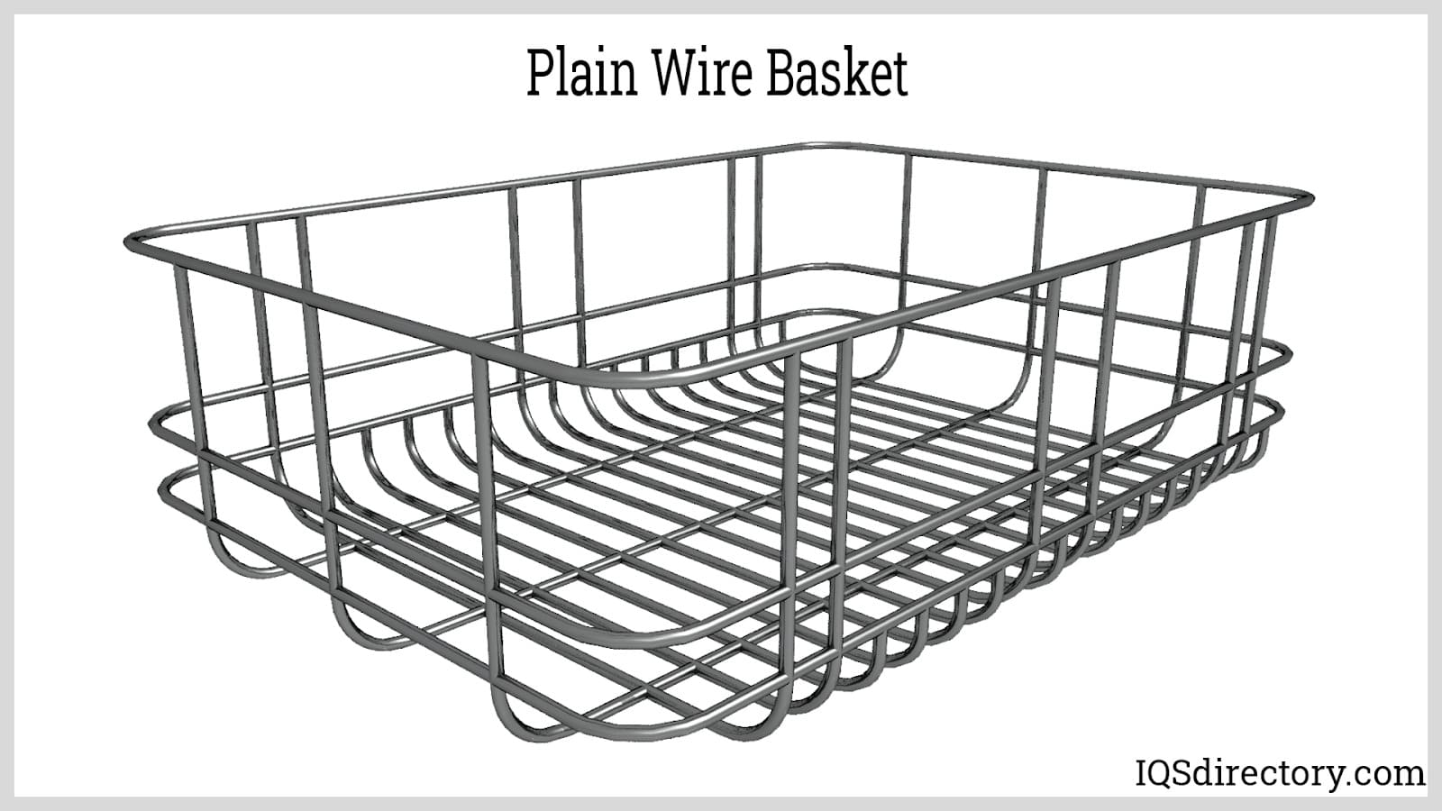 plain wire basket