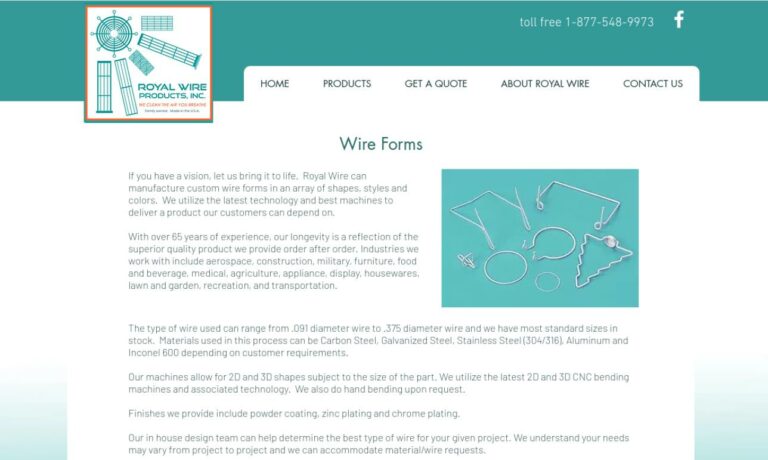 Royal Wire Products, Inc.