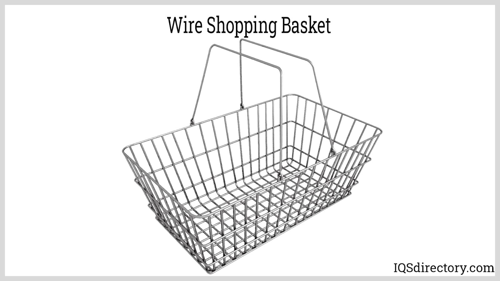 wire shopping basket