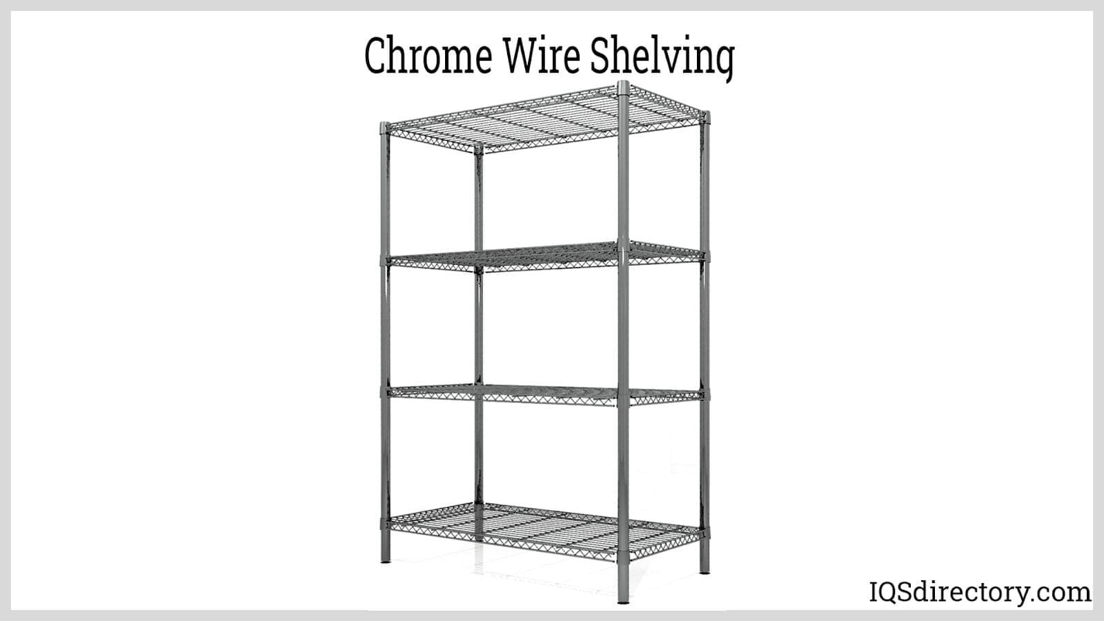 Chrome Wire Shelving